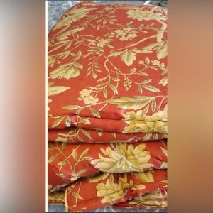 Ralph Lauren villa camelia floralLauren Floral Red and Yellow Fabric
